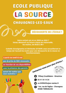 Découverte de l'école la source