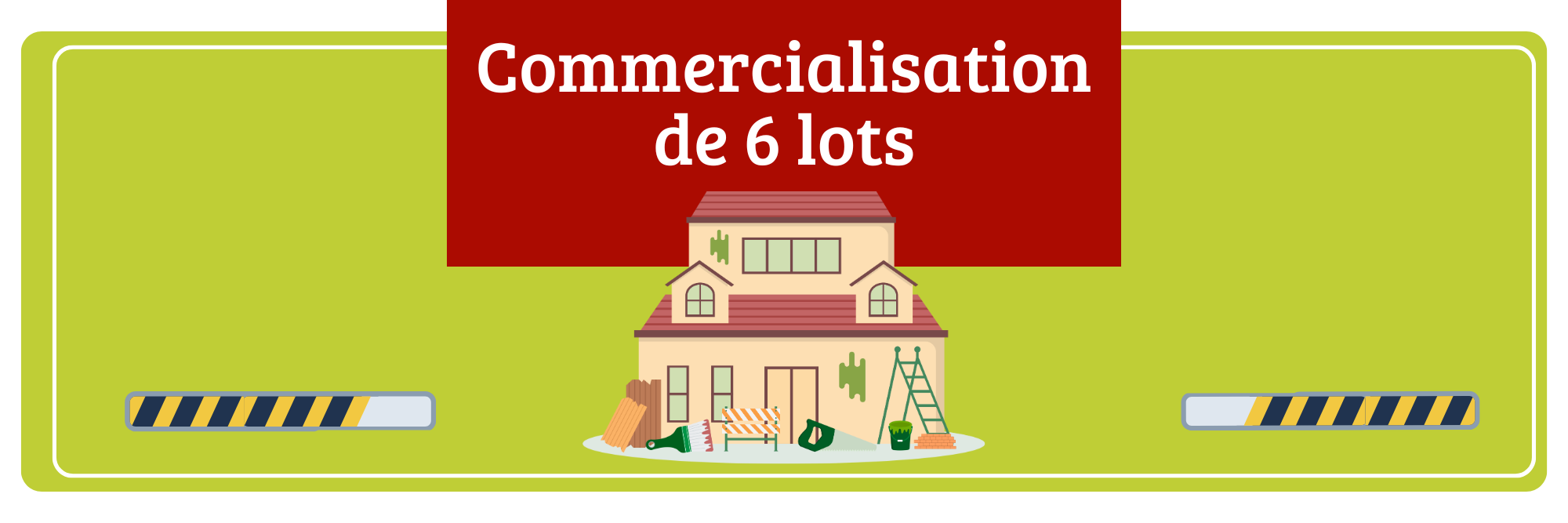 Nouveauté – Mise en vente de 6 lots dans notre futur lotissement !
