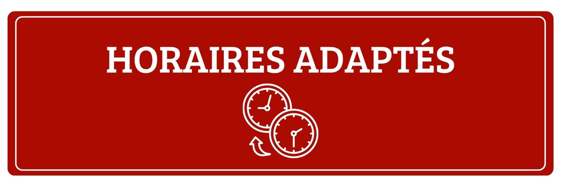 Bibliothèque MB – Modification des horaires