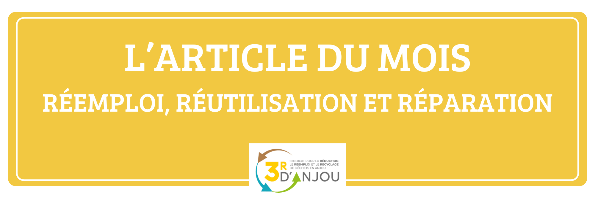 Réemploi, réutilisation et réparation