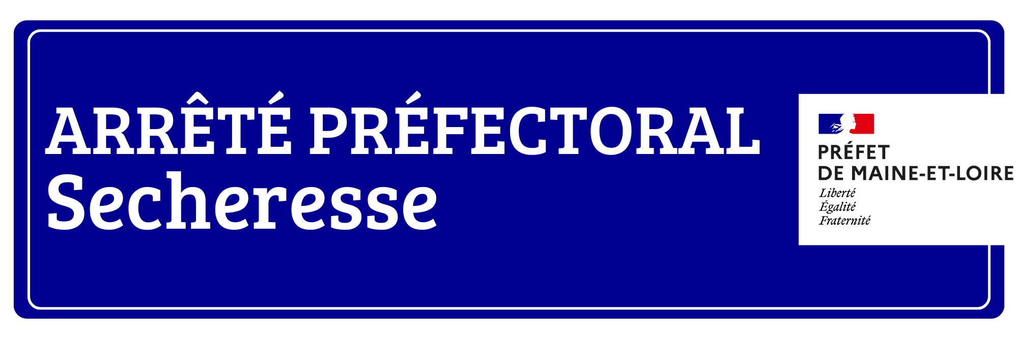 Arrêté sécheresse